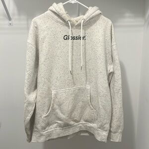 Glossier limited edition terrazzo hoodie